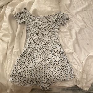 pacsun flowered romper!